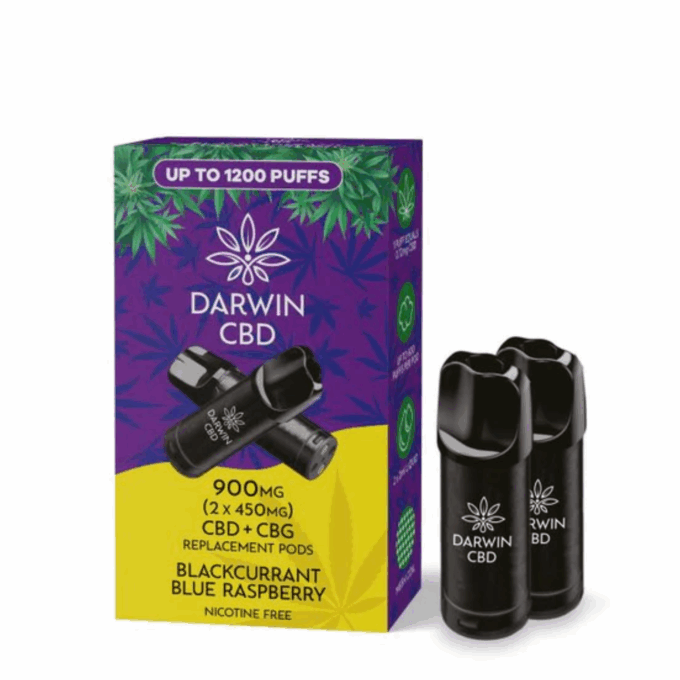 Darwin CBD Blackcurrant Blue Raspberry