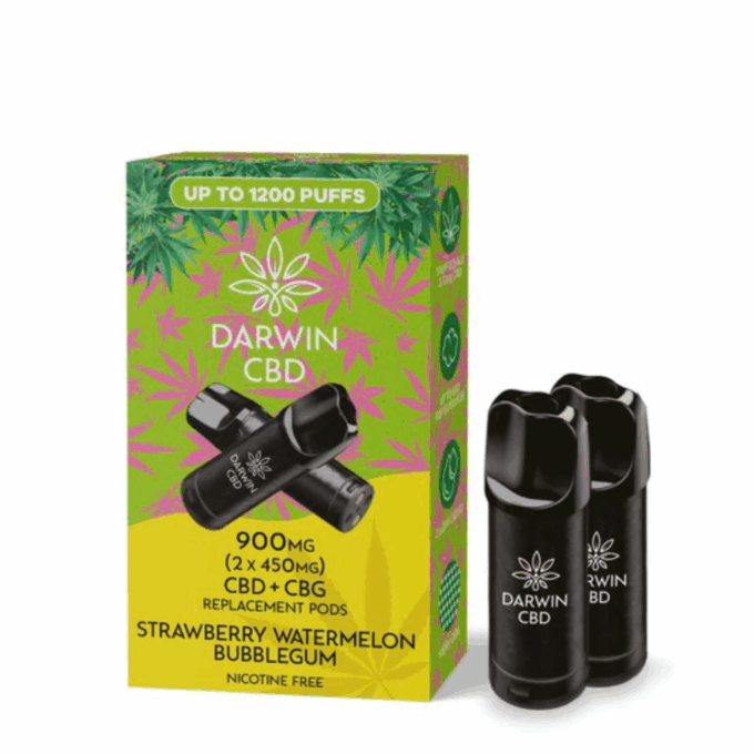 Darwin CBD Strawberry Watermelon Bubblegum