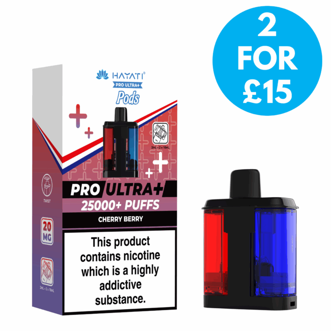 Hayati Pro Ultra 25k Pods