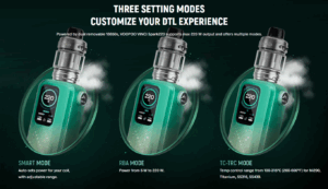 Voopoo Vinci Spark 220 Modes